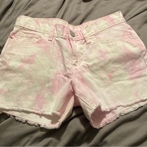 Old Navy light pink shorts girls size 12